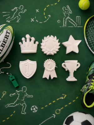 Sports Champs Party Favours – Medium Figurines (2 per pack)